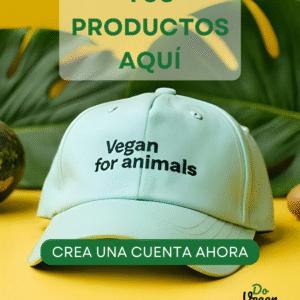 Gorras (Vegan for animals)