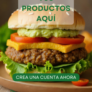 Hamburguesa de Lentejas ia imagen